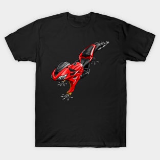 Triumph Daytona Gecko Red T-Shirt